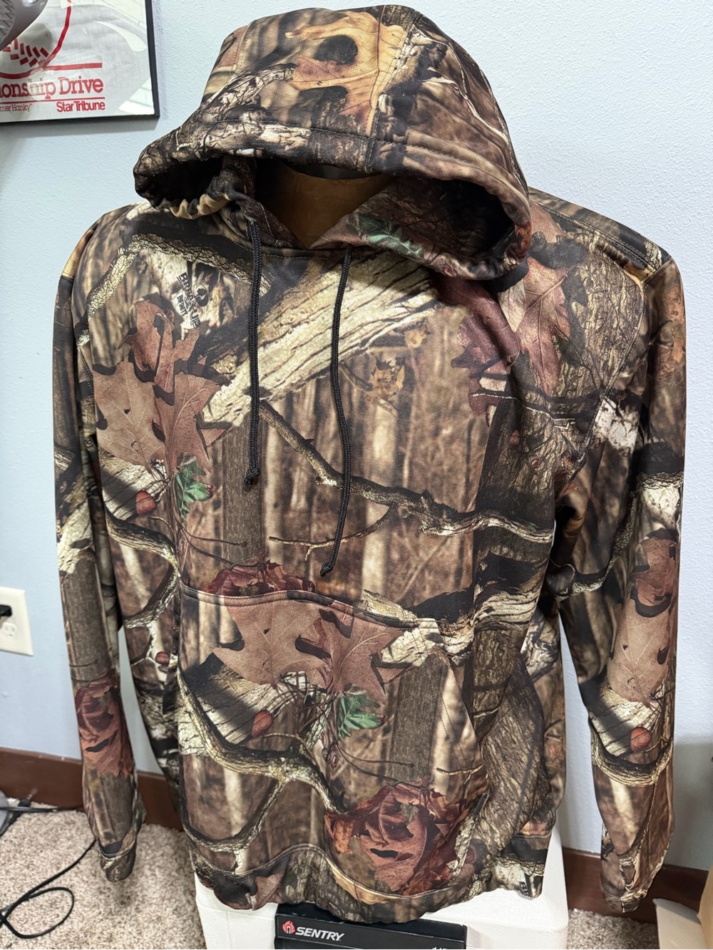 Redhead Camouflage Hoodie Mens Large